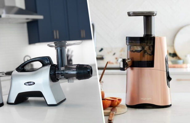 So sánh máy ép trái cây Omega NC1002HDC với Hurom HAA