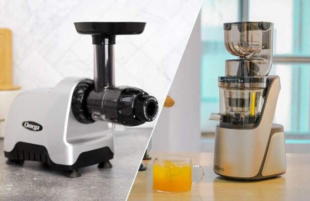 so sánh máy ép trái cây Omega CNC82